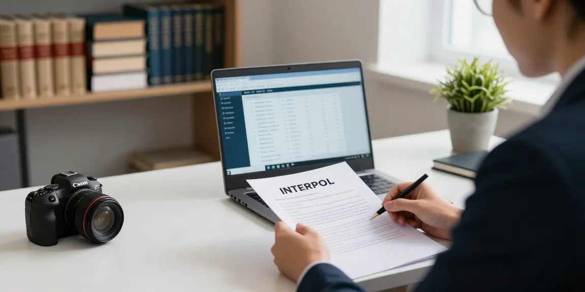 Verifique si está en la lista de Interpol en la consulta legal sobre notificaciones rojas.