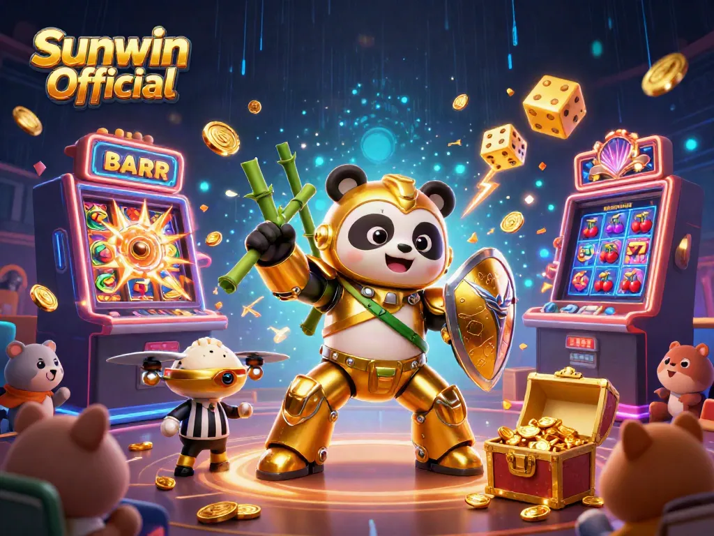 Spin the slot machines and win big with Sunwin Official's vibrant and dynamic casino adventure.