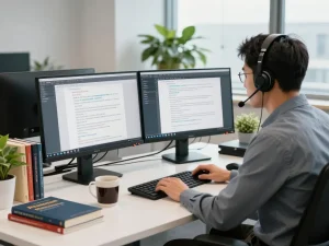 展示翻译效率与工具和技术结合的有道翻译下载专业工作空间。