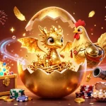 Catch big prizes bắn cá in a festive underwater casino scene with gold dragon and treasure