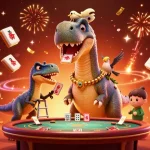 Unleash thrilling gameplay at mm88vin with a vibrant casino scene featuring dynamic characters and lucky symbols.