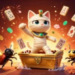 Experience alo8 excitement with a lively 3D casino illustration featuring unique characters and game elements.